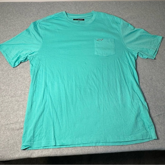 Greg Norman Collection Turquoise Short Sleeve Tee - Picture 1 of 6